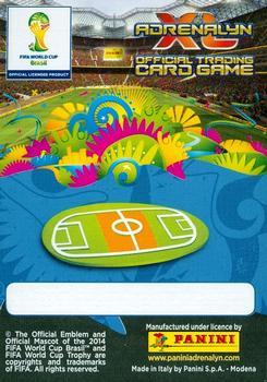 2014 Panini Adrenalyn XL FIFA World Cup Brazil - Update Set 1 #NNO Thiago Alcantara Back