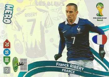 2014 Panini Adrenalyn XL FIFA World Cup Brazil - Update Set 1 #NNO Franck Ribery Front