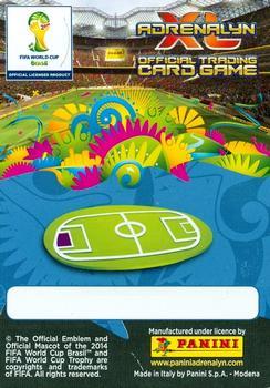 2014 Panini Adrenalyn XL FIFA World Cup Brazil - Update Set 2 #NNO Stephane Ruffier Back