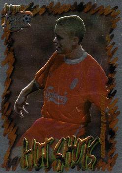 1999 Futera Liverpool Fans' Selection - Hot Shots #HS9 Vegard Heggem Front