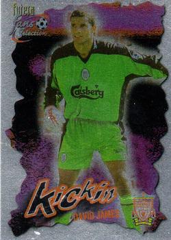 1999 Futera Liverpool Fans' Selection - Foil #43 David James Front