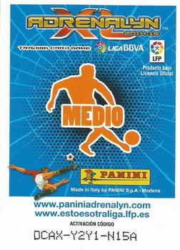 2014-15 Panini Adrenalyn XL La Liga BBVA #27 Markel Susaeta Back