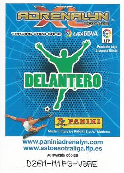 2014-15 Panini Adrenalyn XL La Liga BBVA #35 Guillermo Fernandez Back