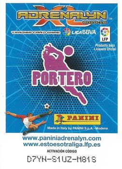 2014-15 Panini Adrenalyn XL La Liga BBVA #37 Miguel Angel Moya Back