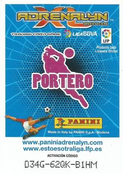 2014-15 Panini Adrenalyn XL La Liga BBVA #73 Sergio Alvarez Back