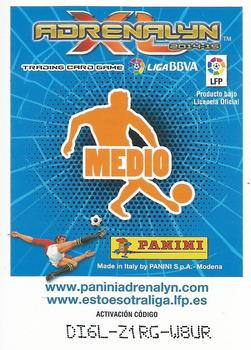 2014-15 Panini Adrenalyn XL La Liga BBVA #79 Augusto Fernandez Back