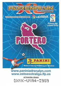 2014-15 Panini Adrenalyn XL La Liga BBVA #145 Manu Herrera Back