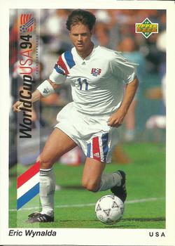 1993 Upper Deck World Cup Preview (English/Spanish) #11 Eric Wynalda Front