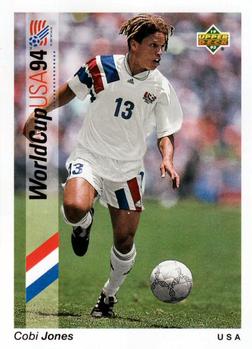 1993 Upper Deck World Cup Preview (English/Spanish) #13 Cobi Jones Front