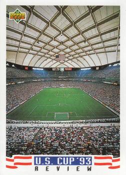 1993 Upper Deck World Cup Preview (English/Spanish) #145 Pontiac Silverdome Front