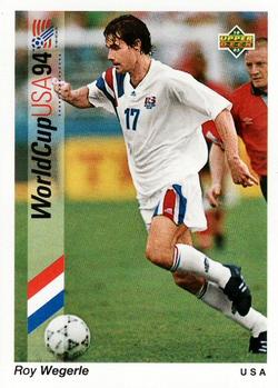 1993 Upper Deck World Cup Preview (English/Spanish) #17 Roy Wegerle Front