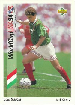 1993 Upper Deck World Cup Preview (English/Spanish) #40 Luis Garcia Front