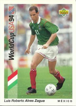 1993 Upper Deck World Cup Preview (English/Spanish) #41 Luis Roberto Alves Front