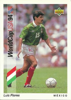 1993 Upper Deck World Cup Preview (English/Spanish) #43 Luis Flores Front