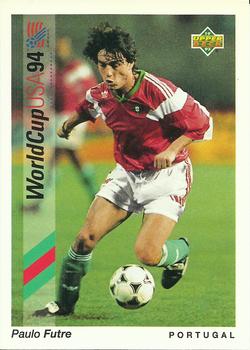 1993 Upper Deck World Cup Preview (English/Spanish) #89 Paulo Futre Front