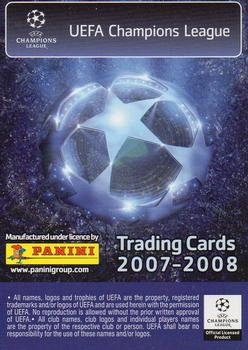 2007-08 Panini UEFA Champions League Update (UK Edition) #U23 Luisao Back
