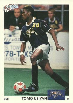 1991 Soccer Shots MSL #068 Thompson Usiyan  Front