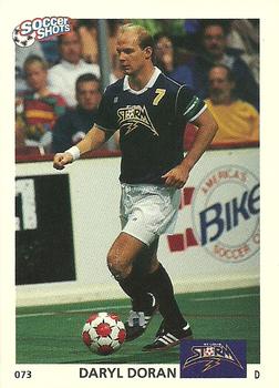 1991 Soccer Shots MSL #073 Daryl Doran Front