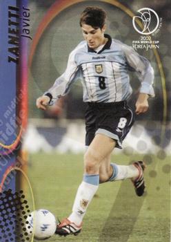 2002 Panini World Cup #26 Javier Zanetti Front