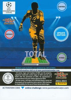 2014-15 Panini Adrenalyn XL UEFA Champions League Update Edition #UE023 Saul Niguez Back
