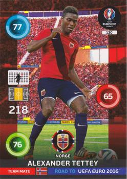 2015 Panini Adrenalyn XL Road to Euro 2016 #130 Alexander Tettey Front