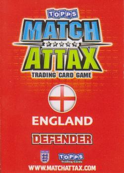 2010 Topps Match Attax England 2010 - International Master #NNO Bobby Moore Back