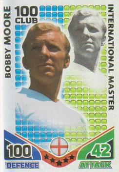 2010 Topps Match Attax England 2010 - International Master #NNO Bobby Moore Front