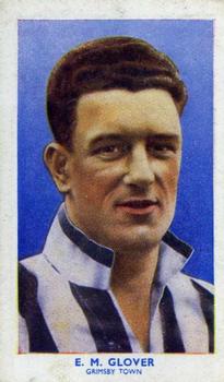 1939 R & J Hill Famous Footballers Series 1 #47 Pat Glover Front