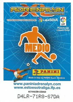 2014-15 Panini Adrenalyn XL La Liga BBVA - Ídolo #402 Xavi Hernandez Back