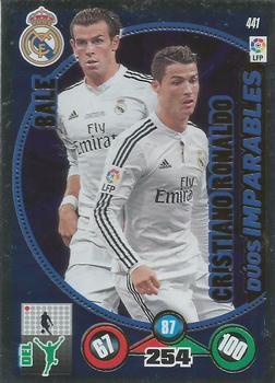 2014-15 Panini Adrenalyn XL La Liga BBVA - Duos Imparables #441 Gareth Bale / Cristiano Ronaldo Front