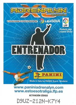 2014-15 Panini Adrenalyn XL La Liga BBVA - Plus Entrenador #472 Luis Enrique Back