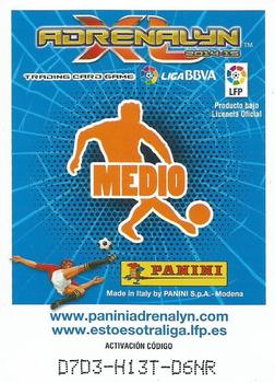 2014-15 Panini Adrenalyn XL La Liga BBVA - Nuevo Fichaje #508 Enzo Perez Back