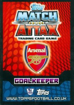 2014-15 Topps Match Attax Premier League Extra #1 David Ospina Back