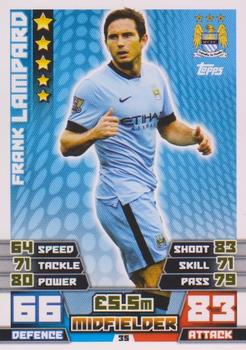 2014-15 Topps Match Attax Premier League Extra #35 Frank Lampard Front