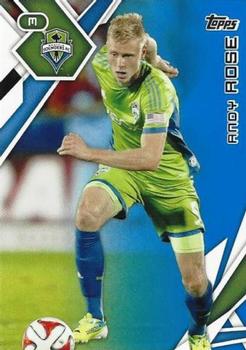 2015 Topps MLS - Blue #74 Andy Rose Front