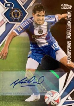 2015 Topps MLS - Autographs Black #69 Cristian Maidana Front