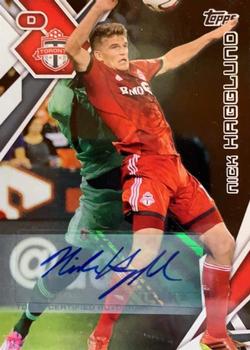 2015 Topps MLS - Autographs Black #143 Nick Hagglund Front