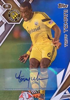 2015 Topps MLS - Autographs Blue #57 Tony Tchani Front