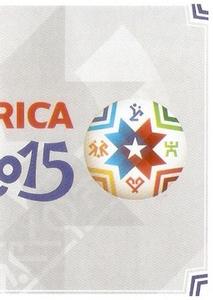 2015 Panini Copa América Chile #2 Logo Front