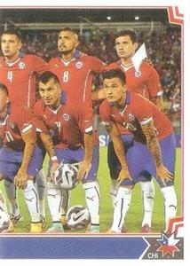 2015 Panini Copa América Chile #22 Team Photo Front