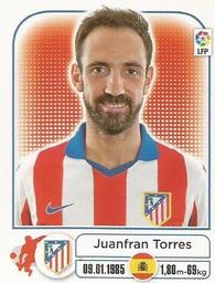 2014-15 Panini Liga BBVA España #24 Juanfran Torres Front
