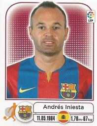 2014-15 Panini Liga BBVA España #48 Andrés Iniesta Front