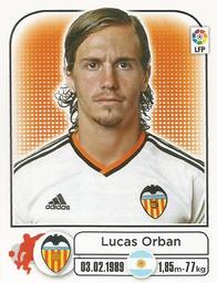 2014-15 Panini Liga BBVA España #224 Lucas Orban Front