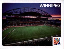 2015 Panini Women's World Cup Stickers #9 Winnipeg Stadium Front