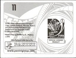 2015 Panini Women's World Cup Stickers #11 BC Place Back