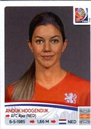 2015 Panini Women's World Cup Stickers #89 Anouk Hoogendijk Front
