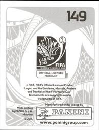 2015 Panini Women's World Cup Stickers #149 Guro Reiten Back