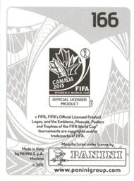 2015 Panini Women's World Cup Stickers #166 Silawan Intamee Back