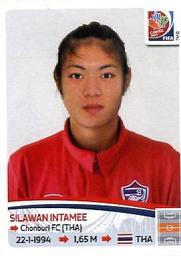 2015 Panini Women's World Cup Stickers #166 Silawan Intamee Front