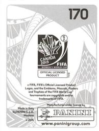 2015 Panini Women's World Cup Stickers #170 Rattikan Thongsombut Back